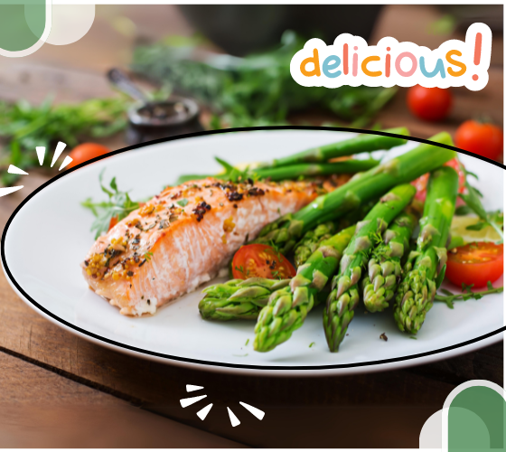 Salmon with Veggies